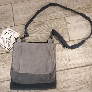 Lizden Washable Blue Suede Bag Trio, BNWT